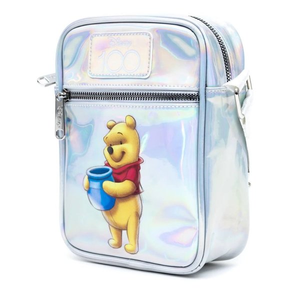 Disney 100 D100 Winnie the Pooh Iridescent Holographic Bag - Picture 4 of 7